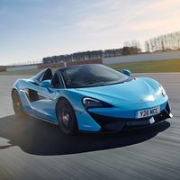 El McLaren 570S Spider también recibe el paquete Track Pack, pensado para los circuitos