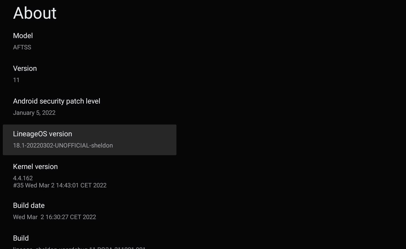 Android TV en el Amazon Fire TV Stick Lite: LineageOS lo hace posible