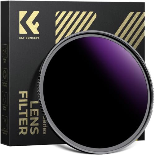 K&F CONCEPT 55mm Profesional Filtro ND100000 de Cámara Eclipse Solar