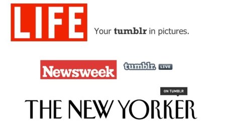 Tumblr es también un lugar para los medios de comunicación
