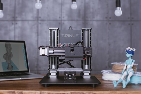 Trinus, una impresora 3D más grabadora láser hecha de metal y por menos de 300 dólares