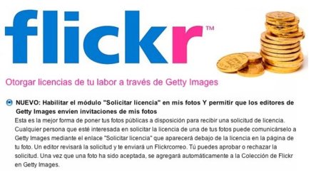 Vende tus fotos a Getty Images sin salir de Flickr