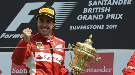 Alonso Silverstone F1 2011