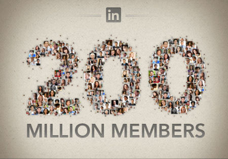 LinkedIn alcanza el hito de 200 millones de usuarios