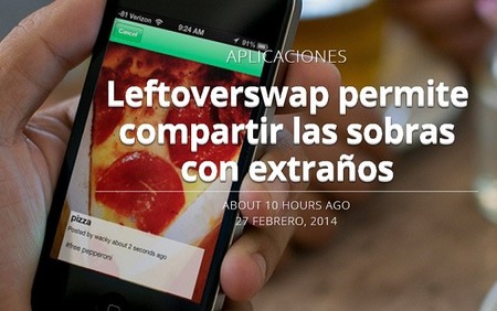 Leftoverswap, para compartir sobras con extraños