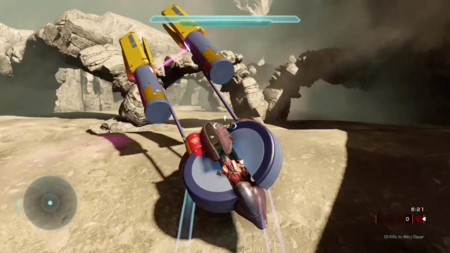El editor de Halo 5 contraataca: un fan crea un nivel jugable basado en las carreras de vainas de Star Wars