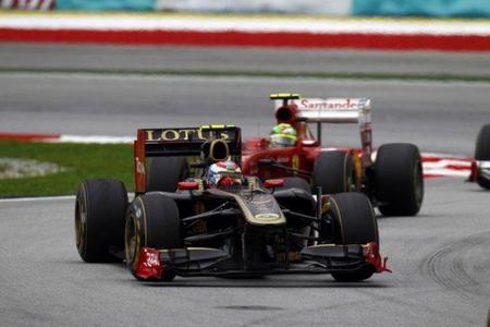 GP de Malasia F1 2011: el vuelo de Petrov y la rotura de la columna de dirección