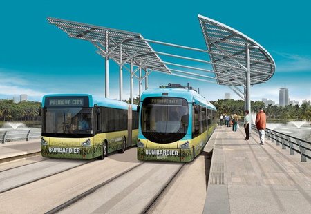 Bombardier presenta el PRIMOVE, ¿recargas en movimiento?
