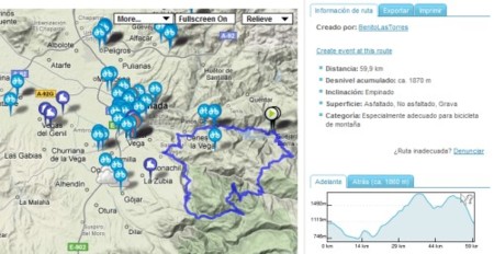 Runmap: un buen sitio para buscar rutas de carrera, bici, patines y montaña