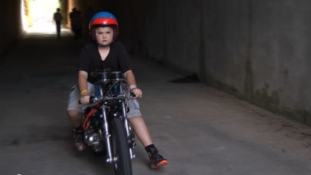 Se fabrica una moto Custom con sólo 10 años