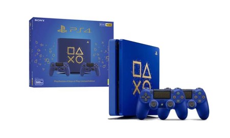 Por sólo 289,95 euros, este Super Weekend de eBay podrás estrenar una PS4 Edición Limitada Days of Play con 2 DualShock 4