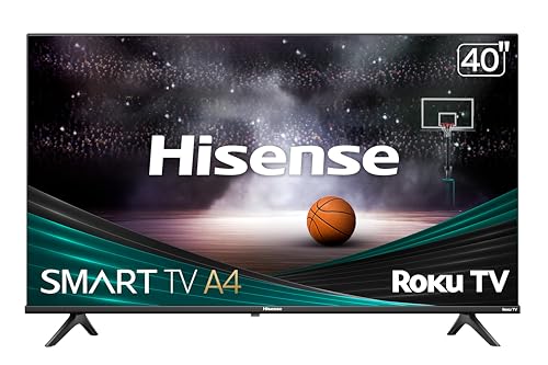 Hisense - Televisor inteligente Roku de 40 pulgadas clase A4 FHD