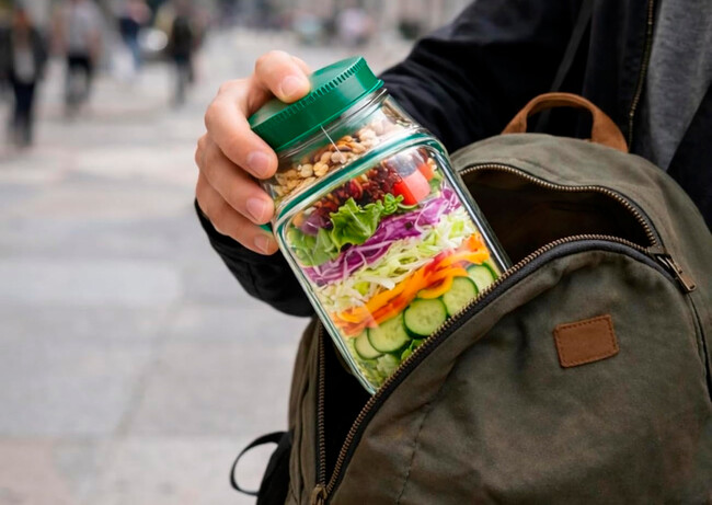 Salatbox Ensaladera Para Llevar