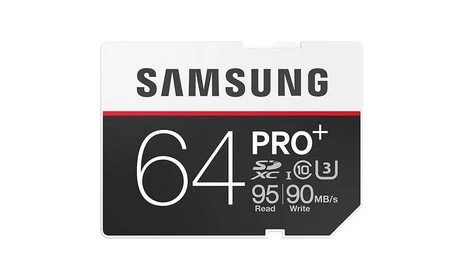 Tarjeta SD Samsung Pro+ de 64 Gb por 34,24 euros en Amazon 
