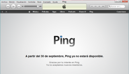 Ping desaparecerá el 30 de septiembre
