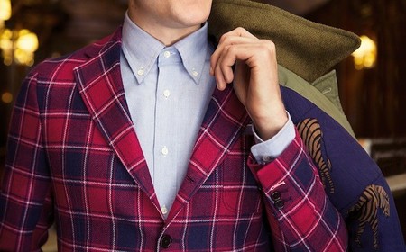 Sí, a Gant Rugger se le ha ido la mano con los estampados en su pre-colección Primavera 2014...