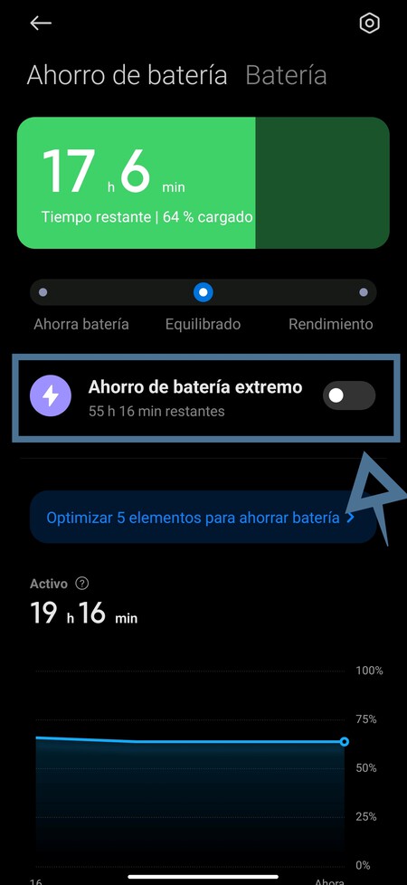 Miui Ahorro De Energia Extremo
