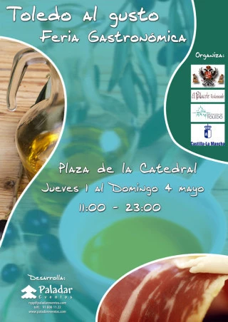 Sabores y aromas en la plaza del Ayuntamiento de Toledo