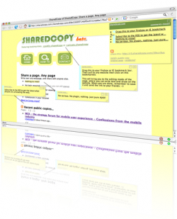 Sharedcopy, otro sistema de anotación en la web
