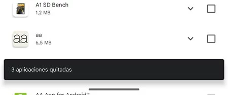 Google Play をクリーンアップ 1