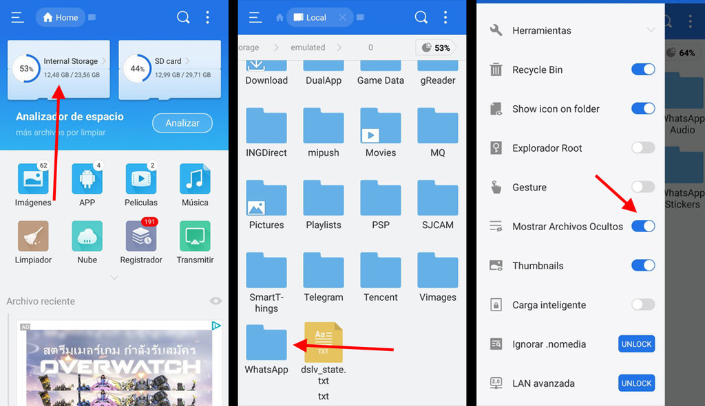 Cómo ver los estados de tus contactos de WhatsApp sin que se enteren