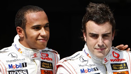 Hamilton Alonso Mclaren F1 2007