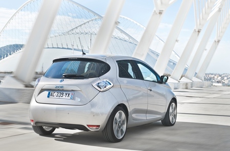 Renault ZOE gris exterior 32