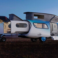 ¿Una caravana o un 'Transformer'? La Whale Trailer Cabin es una pequeña caravana que lleva la modularidad al extremo