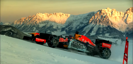 Video: Max Verstappen esquiando con Fórmula 1, y tu que creías haber visto todo