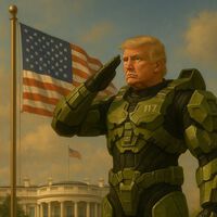 GameStop declara el fin de la guerra de consolas por toda la cara y Donald Trump se apunta el tanto convirtiéndose en el Jefe Maestro con la IA