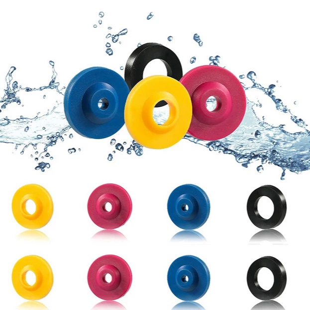 Juego de limitador de flujo de ducha de 1/2 pulgadas, ahorro de agua, limitador de manguera de 5/7/11 L/Min, combinación de ducha de pulverización superior, serie HA, 8 Uds.
