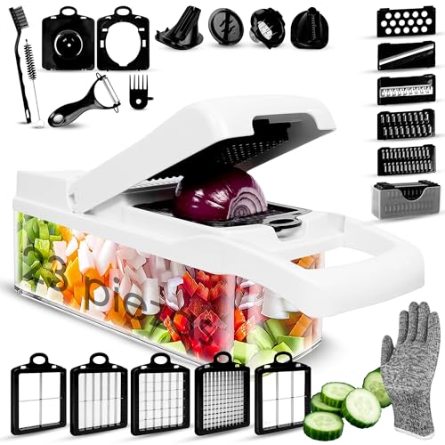 Multifuncional Cortador de Verdura Manual 23 en 1