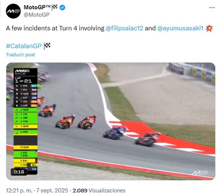 Sasaki Barcelona Moto2 2025