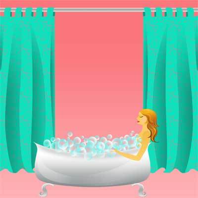 La ducha, un lugar idóneo para estirar