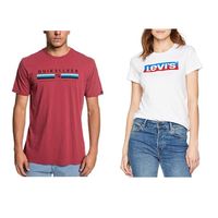 Ofertas en camisetas y polos Levi's, Jack & Jones, The North Face y Quiksilver en Amazon