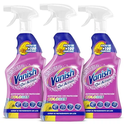 Pack de 3 x 750 ml Vanish Oxi Action - Quitamanchas para ropa