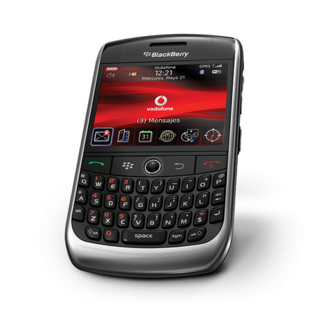 BlackBerry 8900 actualizada a sistema operativo 5.0, experiencia de uso
