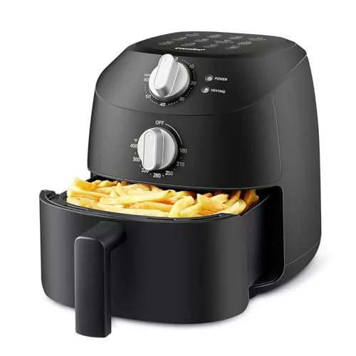 Midea Freidora de Aire 2L, Air Fryer sin Aceite, 10 Programas Automáticos
