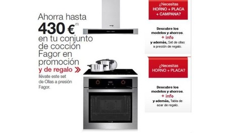 Ahorra en electrodomésticos con las promociones de Fagor