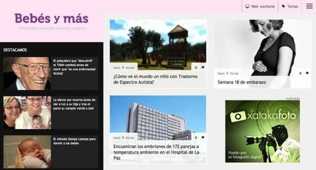 Estrenamos versión para tabletas de Bebes y más