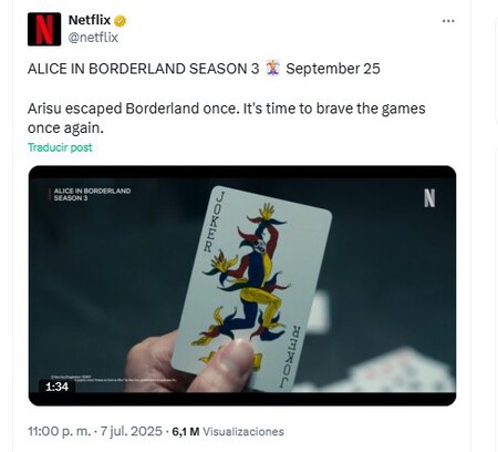 Tercera temporada Alice in Borderland