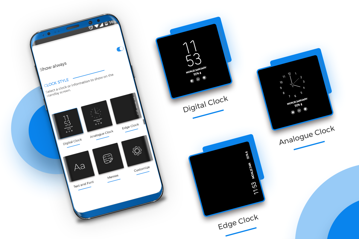 Con estas apps puedes disponer del modo Always On Display en cualquier móvil Android