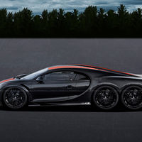Este Bugatti Chiron Super Sport 300+ de seis ruedas es la versión más salvaje que verás... en un universo paralelo