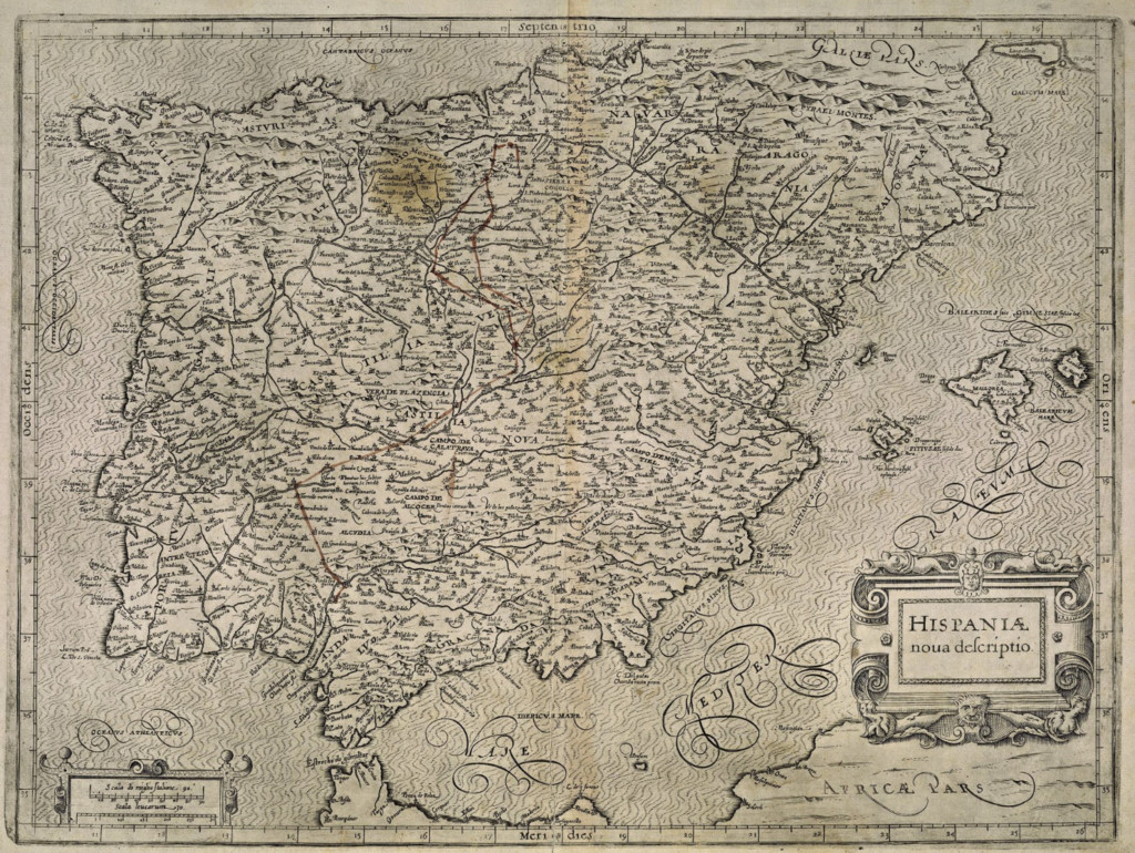 Hispania Nova Descriptio1600