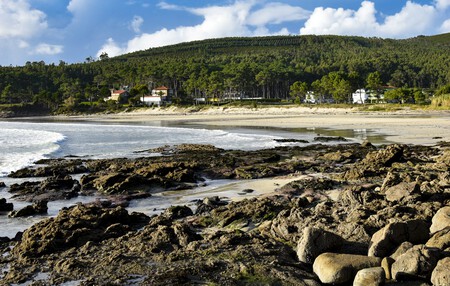Pueblo Costero Pesquero Galicia Bonito Poco Conocido