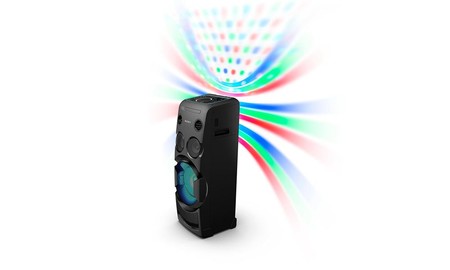 Completa es decir poco: la torre de sonido Sony MHCV50D.CEL, hoy en Amazon, está rebajada a 339 euros
