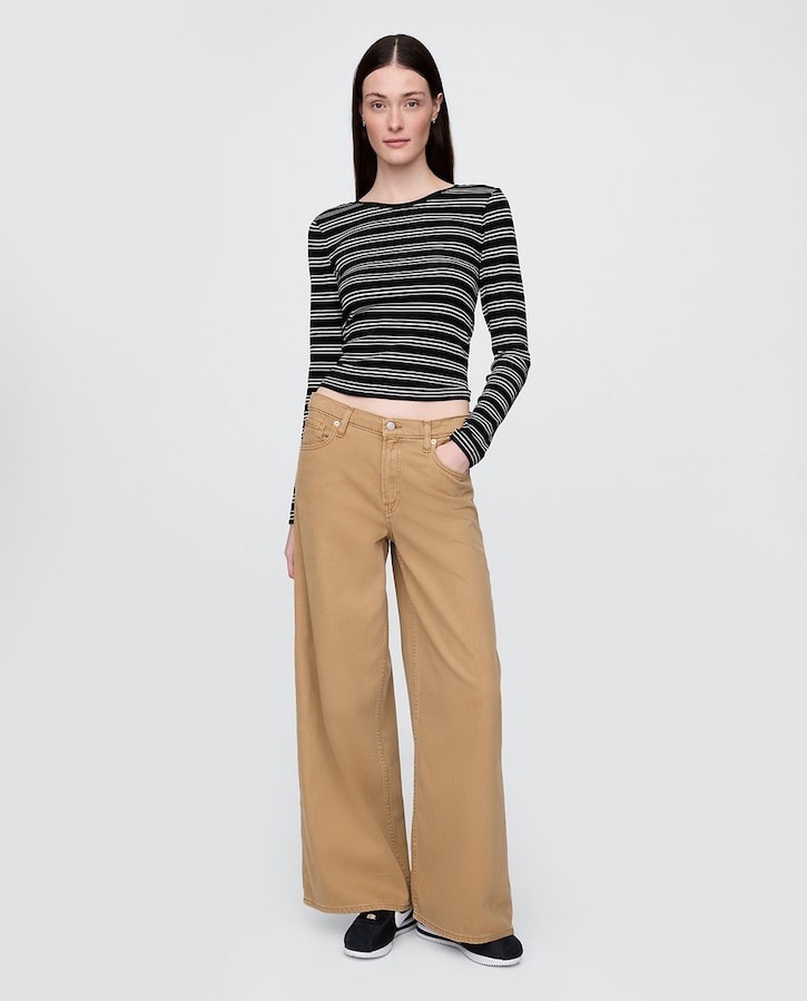 Pantalón vaquero ancho Gap