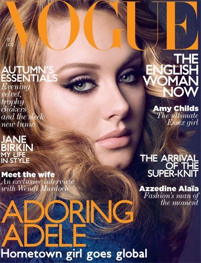 Los kilitos de Adele no sobran sobra el talento: ¡toma portadas!