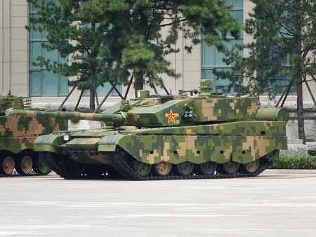 Un Tipo 99a En La Exposicion Tematica Del 90 O Aniversario Del Ejercito Popular De Liberacion De China Ano 2017 Foto Tyg728