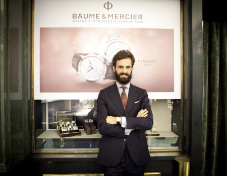 Enrique Solís, el nuevo embajador de Baume & Mercier, ofrece un workshop a los medios